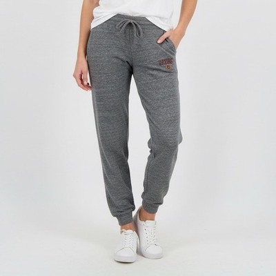 League Established 1991 Nursing Sweatpants Joggers Gray Medium Cotton Blend