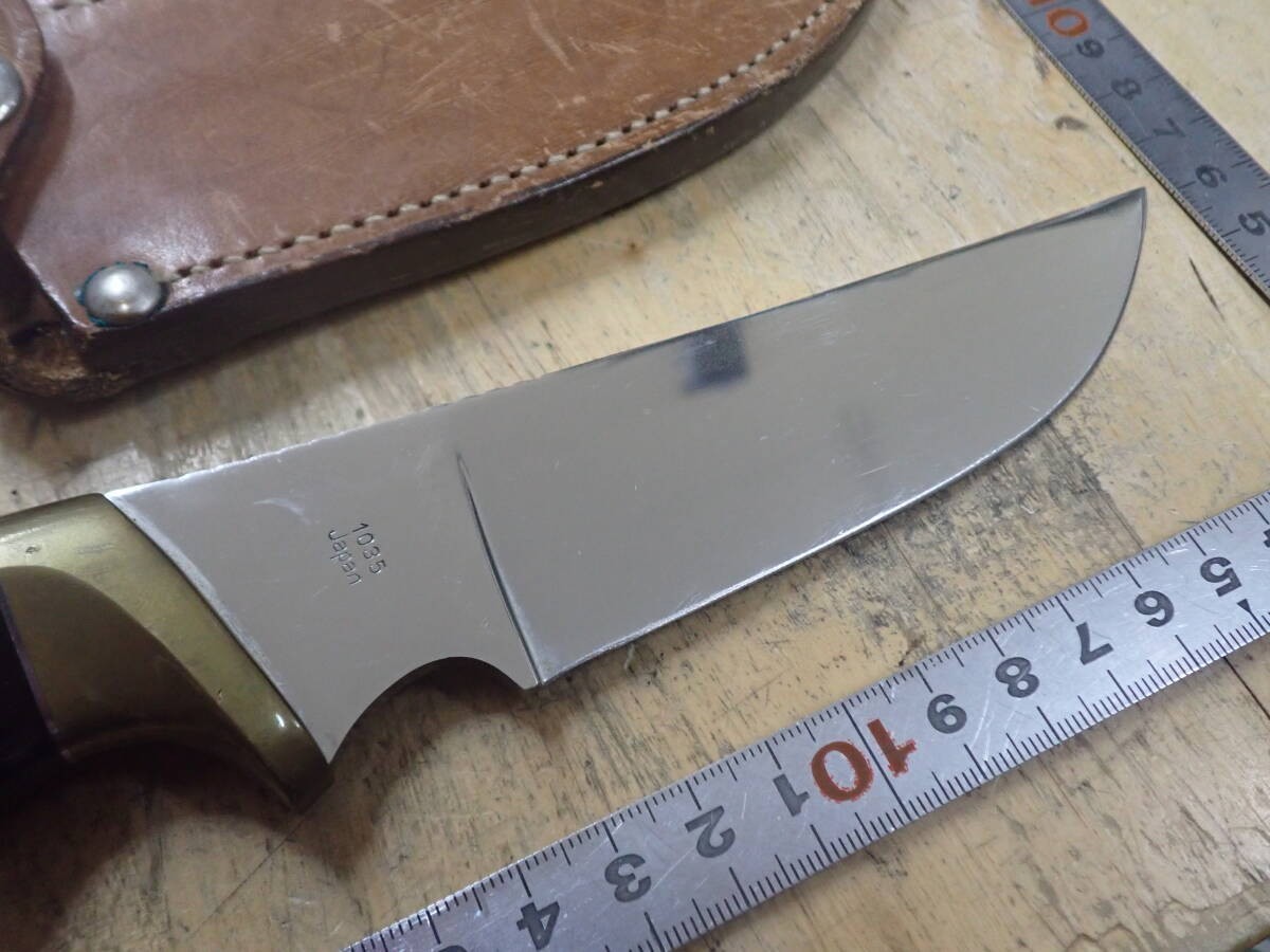 Vintage Kershaw Model 1035 Heavey Duty Field Knife Japan Exellent 