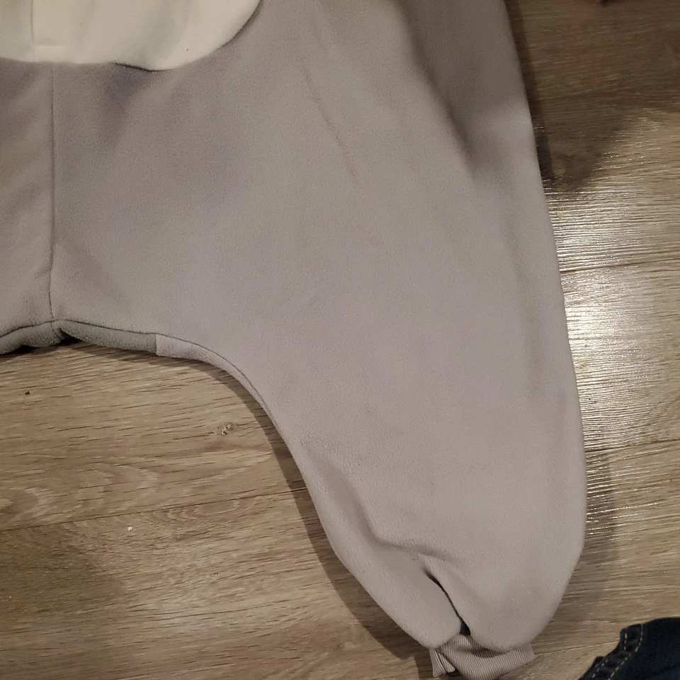 BARELY USED Silver Wolf Kigurumi Costume Unisex One Size Fits Most Fleece Sazac - Image 3 of 4