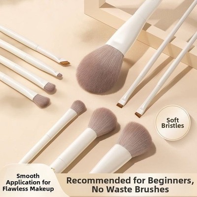 Make-up Pinsel Set mit bequemem wasserfestem Griff f��r Foundation Rouge