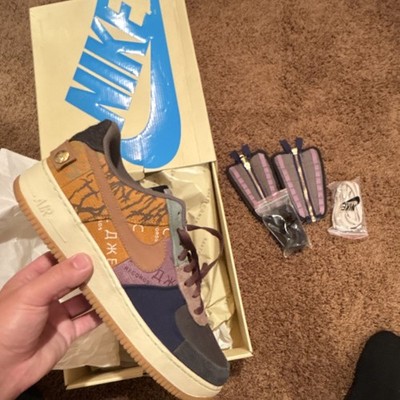 Size 13M- Nike Air Force 1 Low - Travis Scott Cactus Jack 
