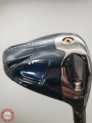 2023 CALLAWAY PARADYM TRIP DMND DRIVER 9* STIFF MITSU TENSEI BLUE +HC DEMO