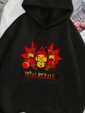 Men's Rick and Morty Heavyweight Hooded Sweatshirt - Rick  Morty Graphic Pullov