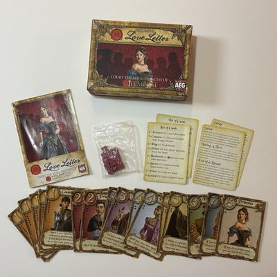 Love Letter: Court the Royal Princess of Tempest Card Game Seiji Kanai AEG