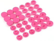 20 Sets T5 Resin Plastic Snaps Buttons Snap Fasteners Press Studs for Clothing D