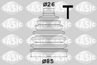 Faltenbalgsatz Antriebswelle Vorderachse FüR Renault Clio III Kasten/SchräGheck