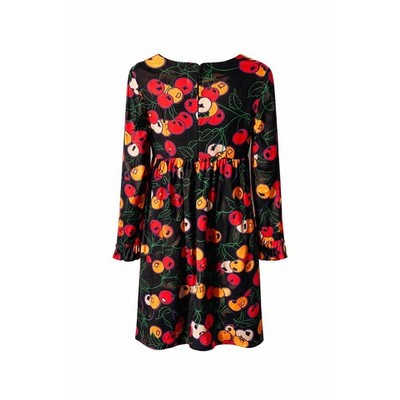 cherry print mini dress Beauty in Everything Cherry Print Mini Dress White Red / S