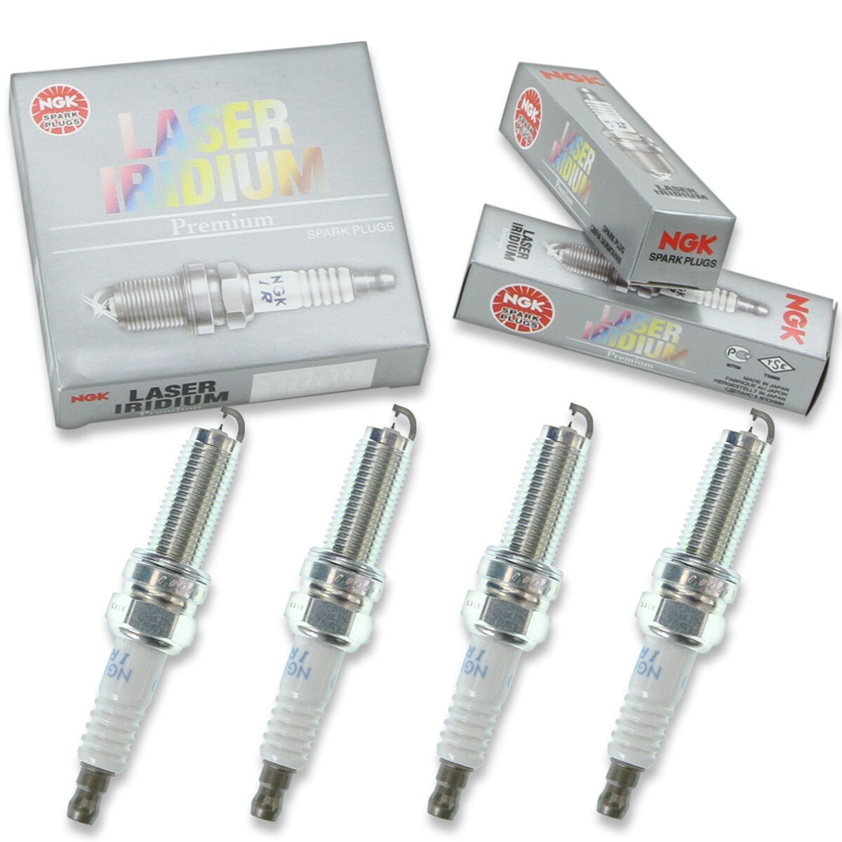 Spark Plug-Laser Iridium High Ignitability NGK fits 14-20 Outlander 2.4L-L4