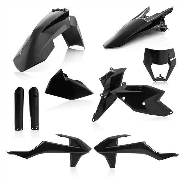 Acerbis Komplett Kunststoffkit Schwarz FüR KTM EXC 300 2017 1 StüCk-image