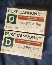 2 Pack Duke Cannon Big American Bourbon Soap - 4.5 oz
