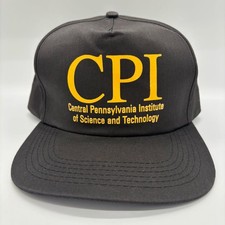 CPI 90s Vintage Central Pennsylvania Institute Of Science & Tech Baseball Cap
