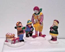 Dept. 56 Original Snow Village Access.--Kids, Candy Canes....& Ronald McDonald