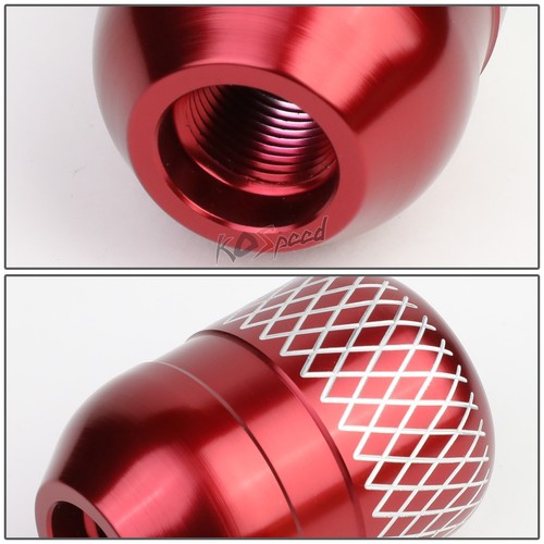 JDM Durable 170 Grams 42mm Manual/MT 5-Speed Short Throw Shifter Knob Red - Picture 3 of 5