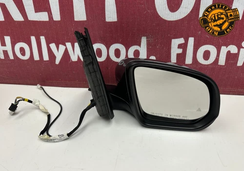 2020-23 MERCEDES GLE GLS RIGHT SIDE DOOR REAR VIEW MIRROR W BLIND SPOT & CAMERA