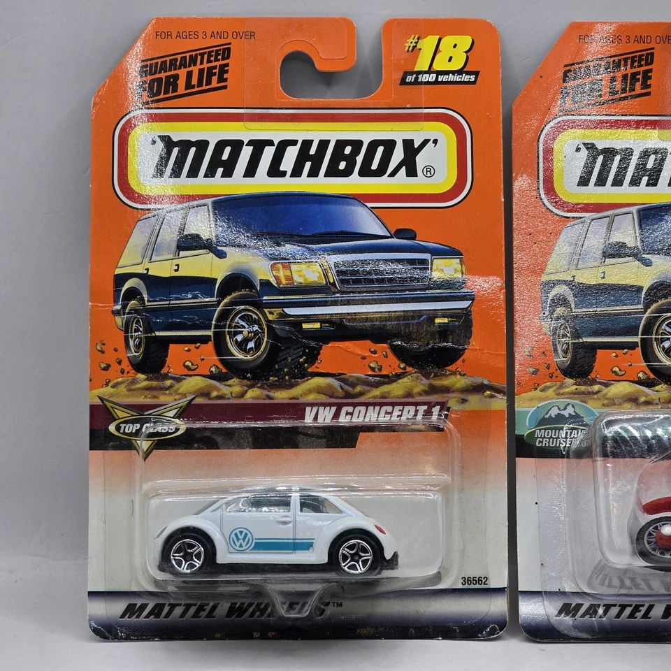 1999 Matchbox # 18 VW Concept 1 And #93 Dirt Bike - Image 3 of 4