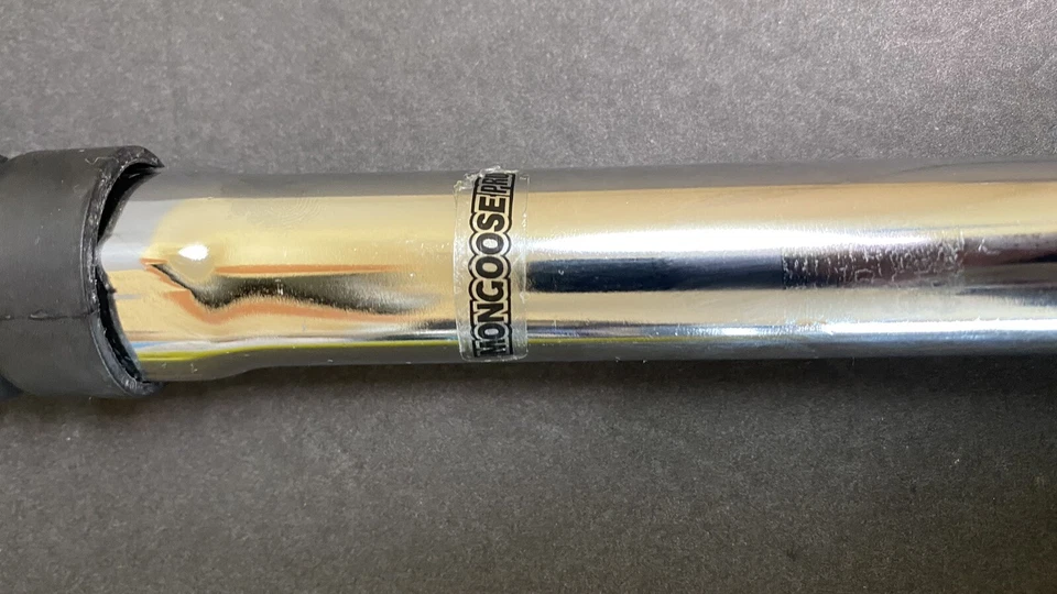 Tija de sillín con suspensión MONGOOSE MTB BMX Cruiser 26 mm Mid/Old School de colección nueva en stock Foto 3 de 4