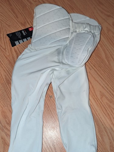 Youth Small Under Armour Integrated Youth Football Pants White NWT - Picture 8 of 13