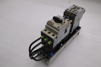 ALLEN BRADLEY 140M-D8E-C25 CIRCUIT BREAKER WITH 100-C23*10 CONTACTOR STOCK 718-A