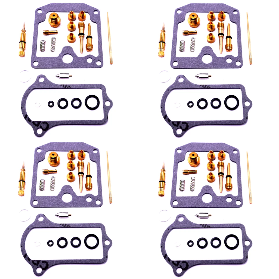 4x Kit de Réparation pour Carburateur pour Kawasaki Kz 650 B KZ650B Z 650 KZ650 - Photo 1/1