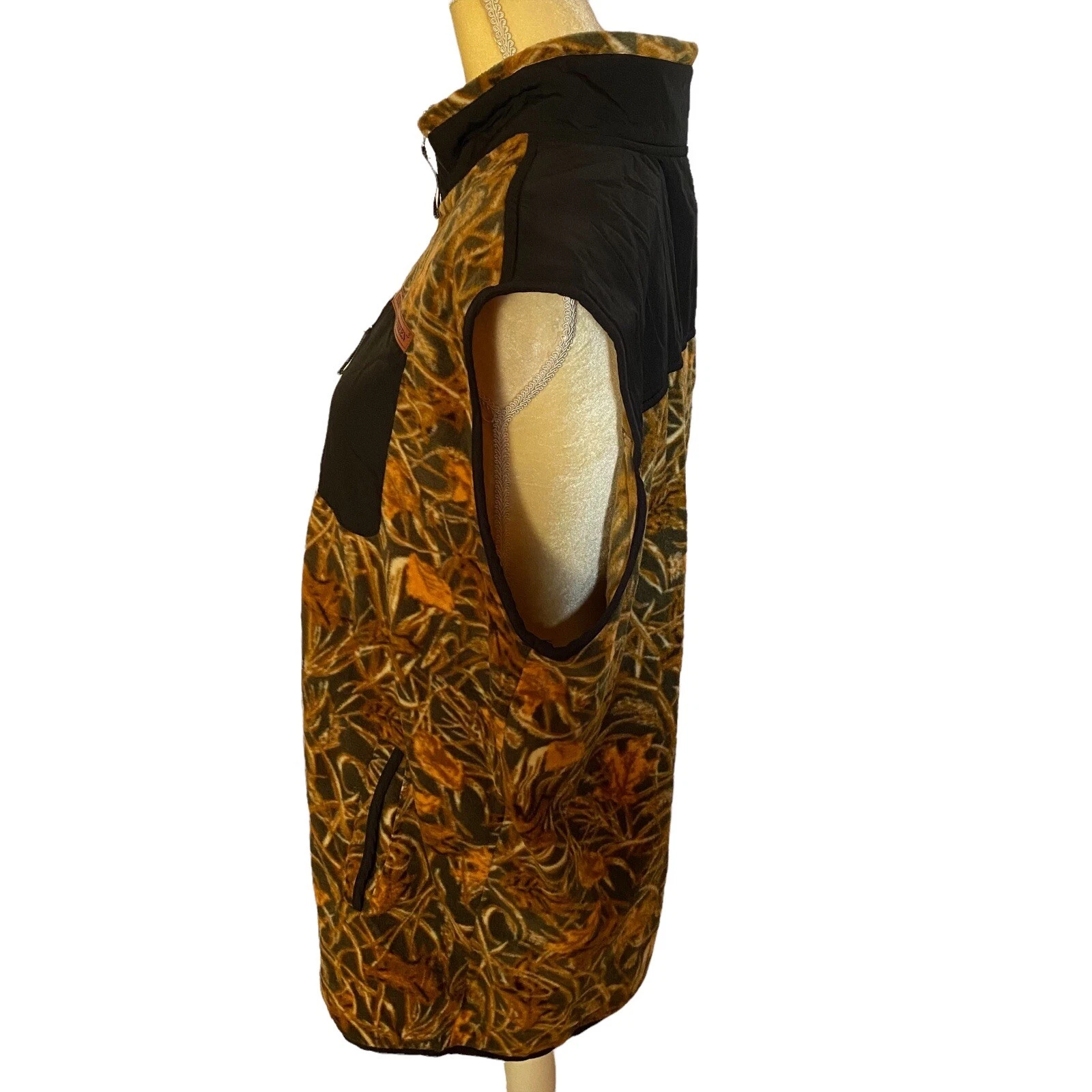 Simply Southern Vest Camo Print Fleece X Large New! - product detail image 2