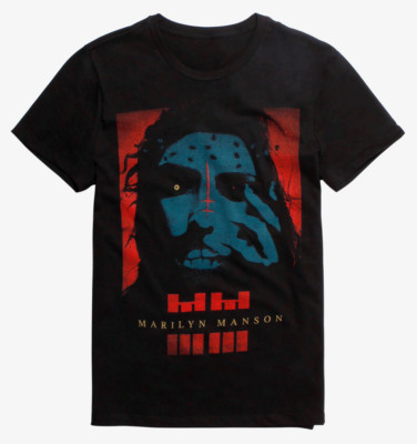 Marilyn Manson TEAL FACE T-Shirt NEW Authentic & Licensed | eBay