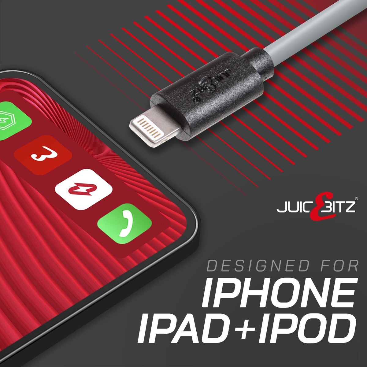 USB Lungo IPhone 14 13 12 Cavo Di Ricarica USB Intrecciato Lungo E Robusto Per Iphone E 1088244 - Foto 8