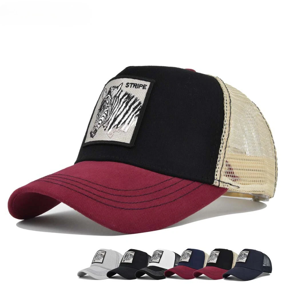Unisex Cappello Da Camionista Con Patch Ricamato Animale Cappellino Da Baseball In Mesh Traspirante Per Sport All  G 601099516971081