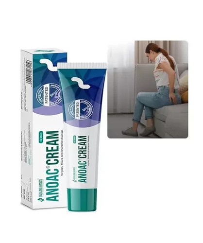 Anoac Herbal and Natural Cream for Piles, Fissures & Perianal Wounds - 30gm