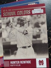 Hunter Renfroe 2015 Panini Contenders Baseball Old School Colors #28 MLB