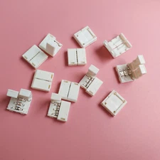 Solderless 2Pin 3Pin 4Pin 5Pin Connector Clip on Coupler for LED Strip Light