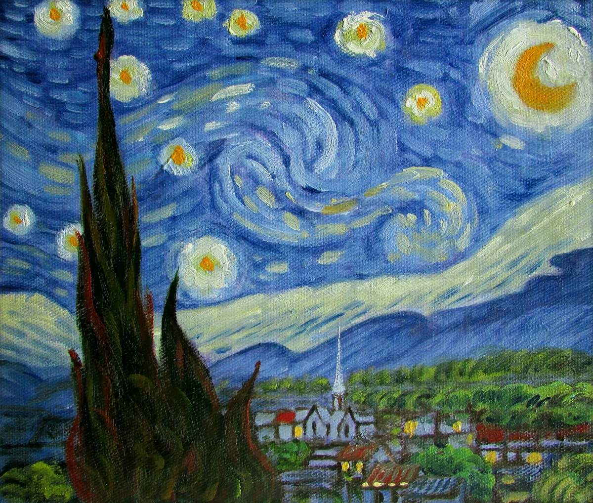 Painting to Gogh - Enjoy a Paint Night at Home