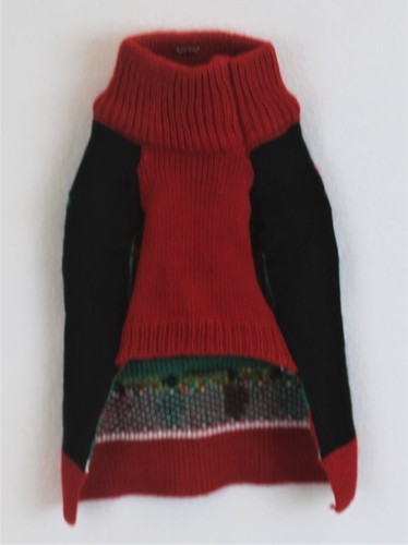 Christmas Fashion Pet Dog Clothes Ugly Xmas Sweater knitTurtle Neck Size Small - Picture 3 of 5