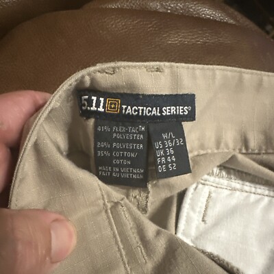 5.11 Tactical Series Ripstop Cargo Pants Taclite Tac-105C Mens 36