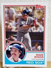 Wade Boggs 2018 Topps New Era Hats Promo 1983 Variation #T83-1 Boston Red Sox