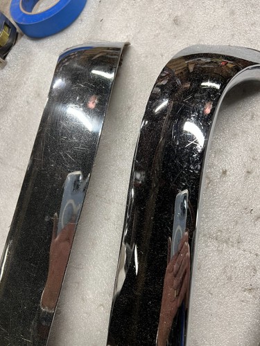 1958 Chevy Impala hood-fender extensions D - Picture 3 of 4