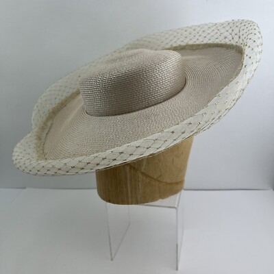 Vtg Sylvia New York St Louis Ivory Gold Dress Church  display picture 3