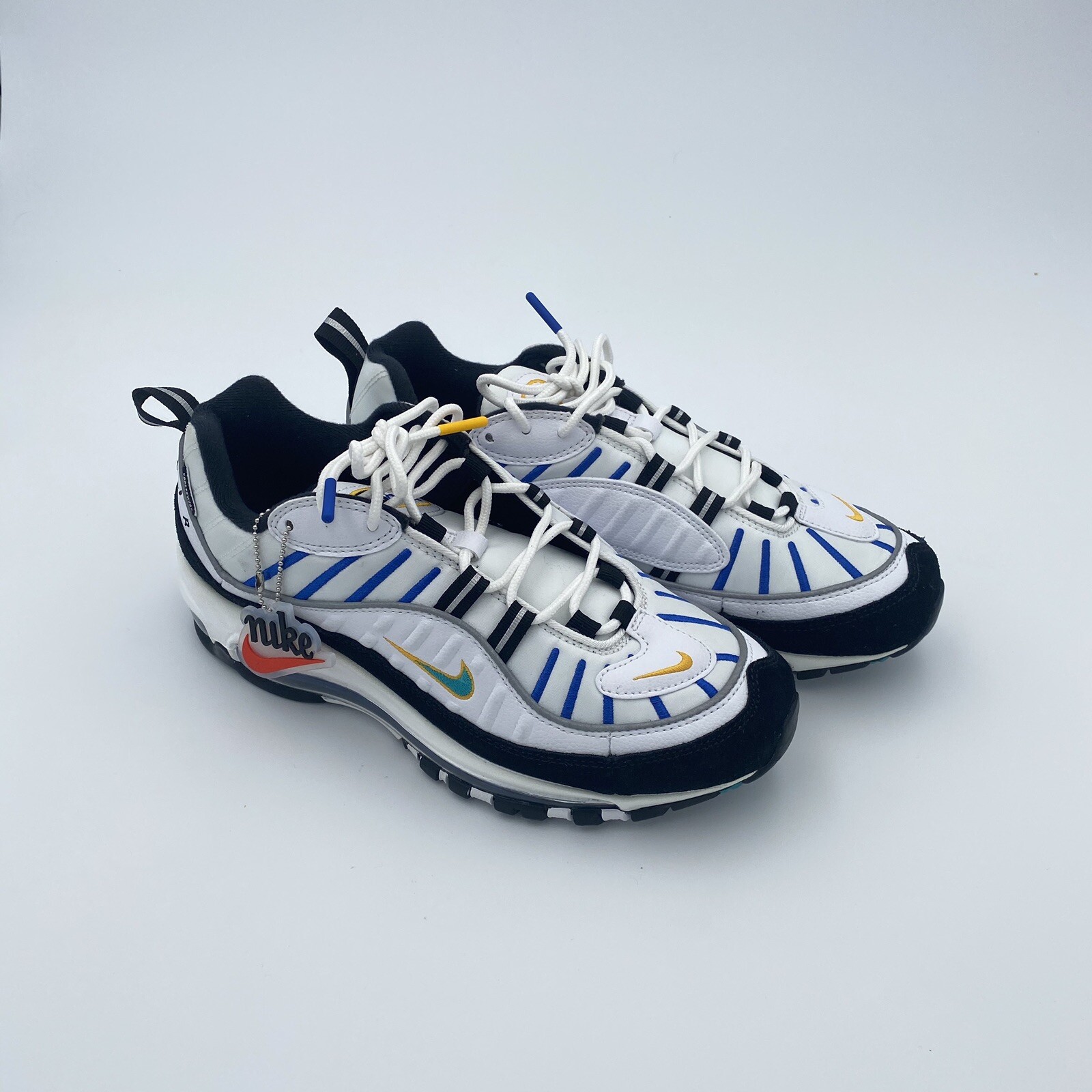 Size 7 Nike Air Max 98 Premium Teal Nebula Bv09 102 For Sale Online Ebay