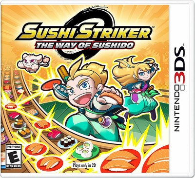 Sushi Striker The Way Of Sushido Nintendo 3ds Action Rpg Puzzle Online New Ebay