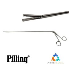 Pilling 50-5402 Jackson Alligator Grasping Forceps 3.8mm Serrated 16-5/8"