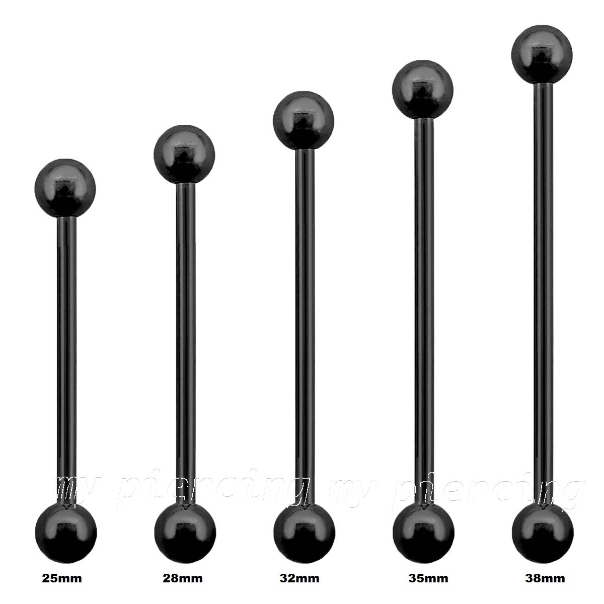 Barre Industrielle Pour Piercing En Acier Chirurgical 316L – 1,6 Mm X 32 Mm – Pour Oreille Et Piercing Industriel