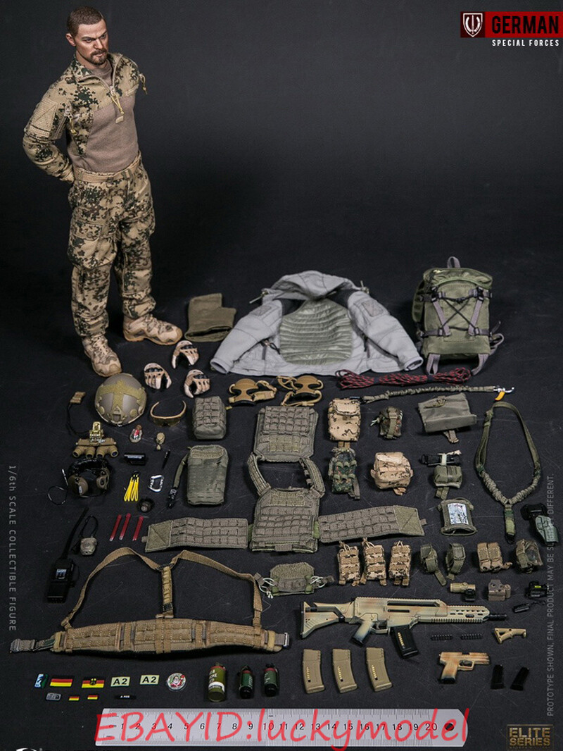 DAMTOYS DAM 78054 1/6 German KSK special Forces Captain