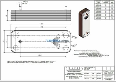 Scambiatore 10 Piastre Caldaia Baxi Eco 3 Luna 3 Blue 711612600 - Foto 6