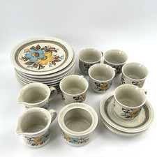 Schumann Arzberg Bavaria | Vintage Kaffeeservice | 21-tlg. | Blumen-Dekor