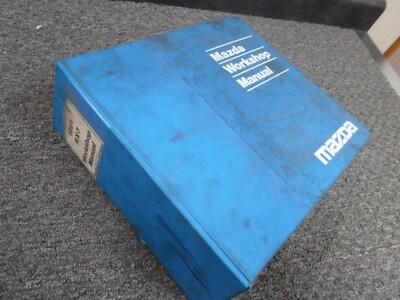 1991 Mazda RX-7 Hatchback Convertible Shop Service Repair Manual Turbo