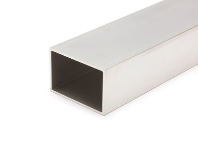 Rechteckrohr 80x50x3mm Aluminium EN AW-6060 T66 (AlMgSi0,5) Zuschnitt