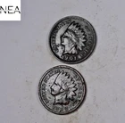 1888+1901 Indian Head Penny Cent Set/Lot ~ XF/AU ~ 2 Coins ~ ZIL27