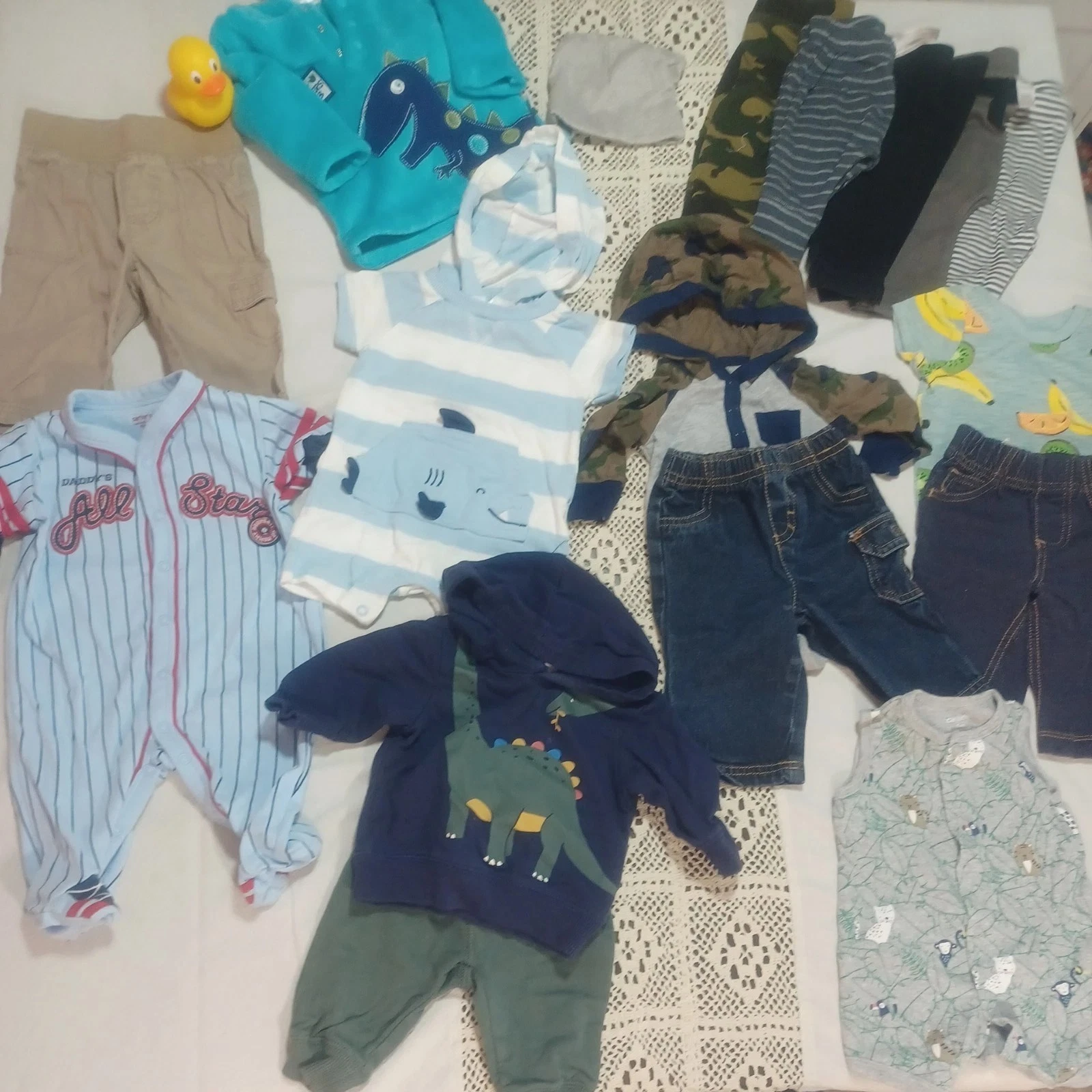 Huge Lot Of 3mth Boys Clothes 3mth Baby Boys 3mth Clothes Used Carter's Outfits