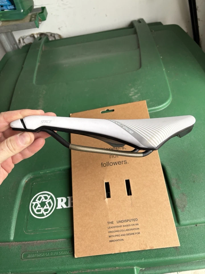 Prologo Dimension 155 Tirox White/Black Bike Saddle - Image 3 of 4