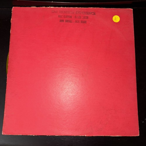 Jimmy Hendrix Munia Mayall Graham Bond MBR1 MBR2 12" LP 33 RPM Yellow