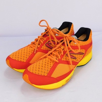 Newton Motion Running Shoes Mens 12.5 Orange Yellow Stability Trainer 000313